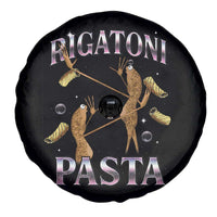 Rigatoni Pasta Lover Marcus The Worm Spare Tire Cover Retro 90s Bootleg Weird Meme Internet Humor - Wonder Print Shop