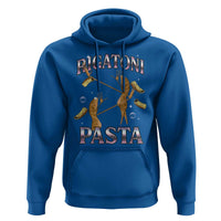 Rigatoni Pasta Lover Marcus The Worm Hoodie Retro 90s Bootleg Weird Meme Internet Humor - Wonder Print Shop