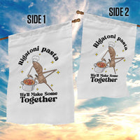 Rigatoni Pasta Chef Marcus The Worm Garden Flag We'll Make Some Together Wholesome Weird Meme - Wonder Print Shop