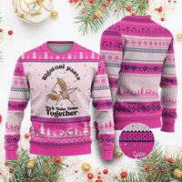 Rigatoni Pasta Chef Marcus The Worm Ugly Christmas Sweater We'll Make Some Together Wholesome Weird Meme - Wonder Print Shop