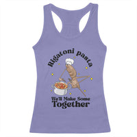 Rigatoni Pasta Chef Marcus The Worm Racerback Tank Top We'll Make Some Together Wholesome Weird Meme - Wonder Print Shop