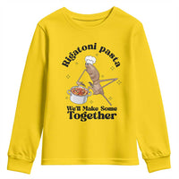 Rigatoni Pasta Chef Marcus The Worm Youth Sweatshirt We'll Make Some Together Wholesome Weird Meme - Wonder Print Shop