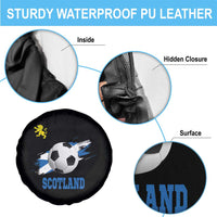 Scotland Soccer Flag Spare Tire Cover Scottish Football Fans Pride - Wonder Print Shop