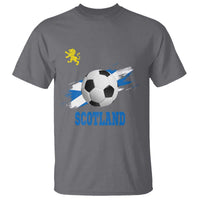Scotland Soccer Flag T Shirt Scottish Football Fans Pride - Wonder Print Shop