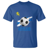 Scotland Soccer Flag T Shirt Scottish Football Fans Pride - Wonder Print Shop