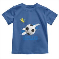 Scotland Soccer Flag Toddler T Shirt Scottish Football Fans Pride - Wonder Print Shop