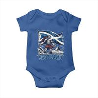 Scottish Warrior Baby Onesie Brave Highland Hero Scotland Flag - Wonder Print Shop