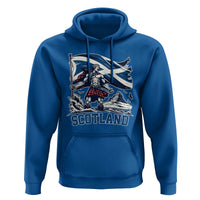 Scottish Warrior Hoodie Brave Highland Hero Scotland Flag - Wonder Print Shop