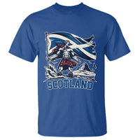 Scottish Warrior T Shirt Brave Highland Hero Scotland Flag - Wonder Print Shop