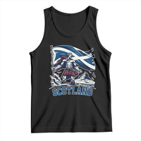 Scottish Warrior Tank Top Brave Highland Hero Scotland Flag - Wonder Print Shop