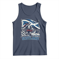 Scottish Warrior Tank Top Brave Highland Hero Scotland Flag - Wonder Print Shop