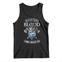 Scottish Blood Running Through My Veins Tank Top Viking Axe and Sword Heritage - Wonder Print Shop