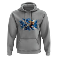 Roaring Scottish Lion Hoodie Braveheart Scotland Flag Pride - Wonder Print Shop
