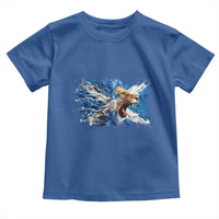 Roaring Scottish Lion Toddler T Shirt Braveheart Scotland Flag Pride - Wonder Print Shop