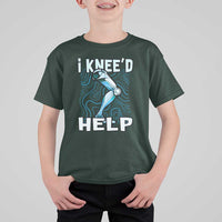 Funny Knee Replacement Surgery T Shirt For Kid I Knee'd Help Bones Injury Recovery