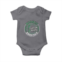 Funny Knee Replacement Survivor Baby Onesie Bionic Knee Club Custom Parts