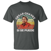 Cesar Chavez T Shirt Si Se Puede Mexican Hispanic Heritage Month Vintage