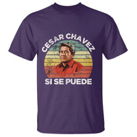Cesar Chavez T Shirt Si Se Puede Mexican Hispanic Heritage Month Vintage