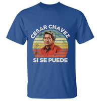 Cesar Chavez T Shirt Si Se Puede Mexican Hispanic Heritage Month Vintage