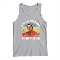 Cesar Chavez Tank Top Si Se Puede Mexican Hispanic Heritage Month Vintage