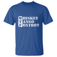 WTF Whiskey Tango Foxtrot T Shirt Military Phonetic Alphabet Funny
