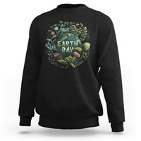 Earth Day Sweatshirt Go Planet Go Green Raise Environmental Crisis Awareness - Wonder Print Shop