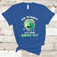 Earth Day T Shirt Go Planet It's Your Earth Day Birthday Go Green Plant Trees Environmental Awareness - Wonder Print Shop