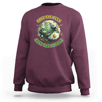 Earth Day Sweatshirt Save The Bees Save The Planet Raise Environmental Awareness Go Green Go Planet - Wonder Print Shop