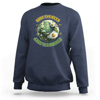 Earth Day Sweatshirt Save The Bees Save The Planet Raise Environmental Awareness Go Green Go Planet - Wonder Print Shop