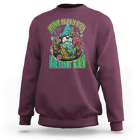Earth Day Sweatshirt Make Everyday Earth Day Green Planet Raise Environmental Awareness Gnome - Wonder Print Shop