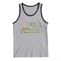 Scout Law Values Tank Top American Camo Flag Retro Vintage