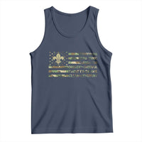Scout Law Values Tank Top American Camo Flag Retro Vintage