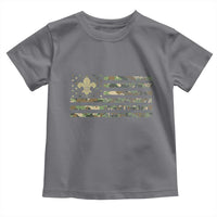Scout Law Values Toddler T Shirt American Camo Flag Retro Vintage