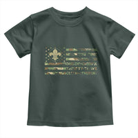 Scout Law Values Toddler T Shirt American Camo Flag Retro Vintage