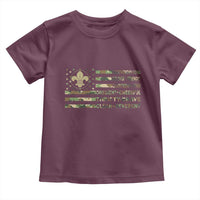 Scout Law Values Toddler T Shirt American Camo Flag Retro Vintage