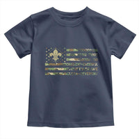Scout Law Values Toddler T Shirt American Camo Flag Retro Vintage