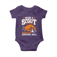 Funny Scout Baby Onesie Being A Scout Is Not A Hobby Survival Skill Adventure