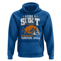Funny Scout Hoodie Being A Scout Is Not A Hobby Survival Skill Adventure