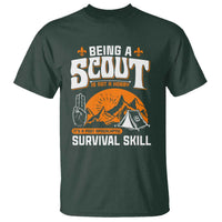 Funny Scout T Shirt Being A Scout Is Not A Hobby Survival Skill Adventure