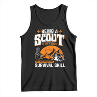 Funny Scout Tank Top Being A Scout Is Not A Hobby Survival Skill Adventure