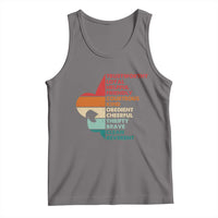 Retro Scout Law Values Tank Top Vintage Fleur-de-Lis