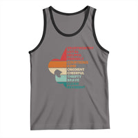 Retro Scout Law Values Tank Top Vintage Fleur-de-Lis