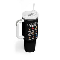 Funny Bird Watching Tumbler With Handle How To Identify A Bird