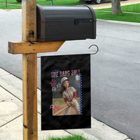 Hit The Dang Ball Funny Doll Baseball Graphic Garden Flag Sassy Sports Fan Gift