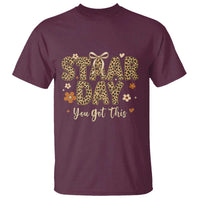 Groovy Leopard STAAR Day T Shirt You Got This Motivational Teacher Sayings