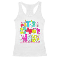 Groovy Texas STAAR Day Racerback Tank Top Don't Stress Do Your Best Teacher Student Motivation