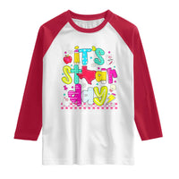 Groovy Texas STAAR Day Raglan Shirt Don't Stress Do Your Best Teacher Student Motivation