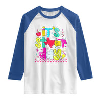 Groovy Texas STAAR Day Raglan Shirt Don't Stress Do Your Best Teacher Student Motivation