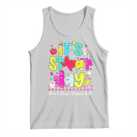 Groovy Texas STAAR Day Tank Top Don't Stress Do Your Best Teacher Student Motivation