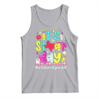 Groovy Texas STAAR Day Tank Top Don't Stress Do Your Best Teacher Student Motivation